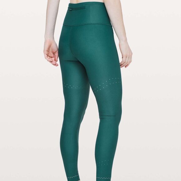Lululemon Zoned In Tight 27" Senseknit in Green Jasper, size 4 - Picture 5 of 12